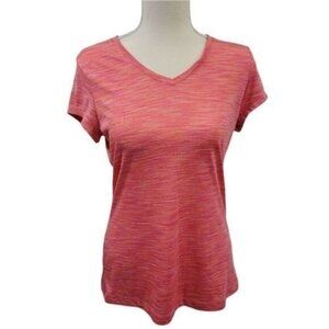 Moret Top Ultra Speed Dry Womens Workout‎ Top Size Medium Pink and Peach